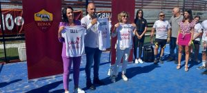 AS Roma, un torneo di padel per contrastare la violenza sulle donne