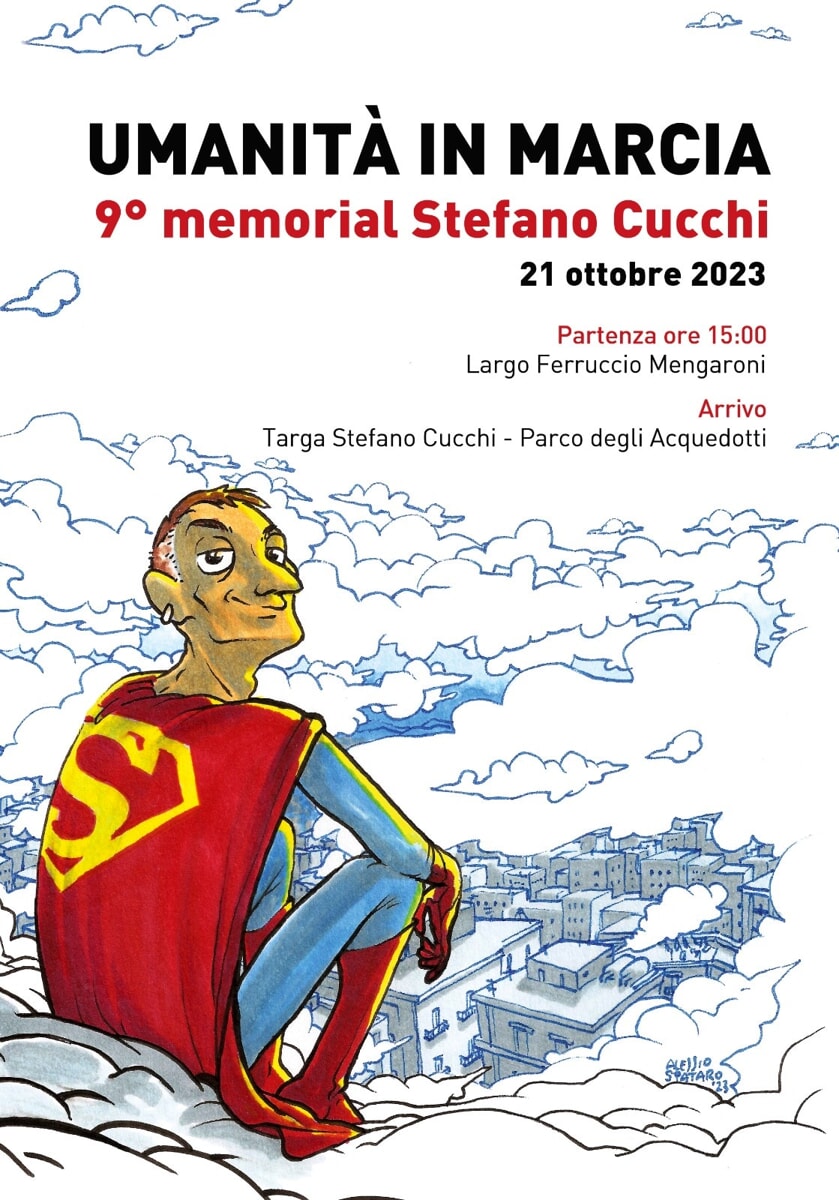 Da Tor Bella Monaca al Parco degli Acquedotti in marcia per il Memorial Stefano Cucchi