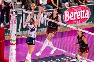 A1. Roma Volley Club, l’esordio al PalaTiziano non è quello sognato: Chieri vince 3-0