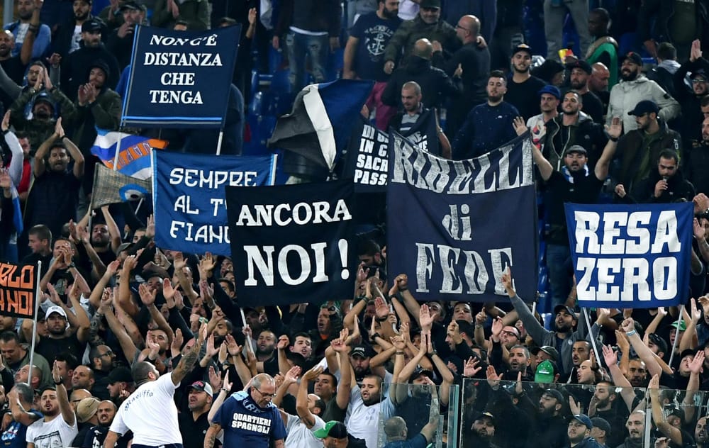 "Lazio Vaff**ulo: così gli scozzesi attendono i tifosi biancocelesti a Glasgow