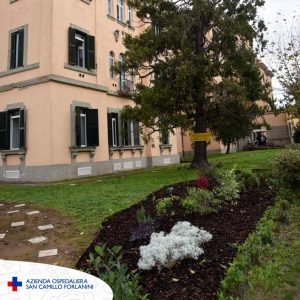 Al San Camillo inaugurato un giardino terapeutico