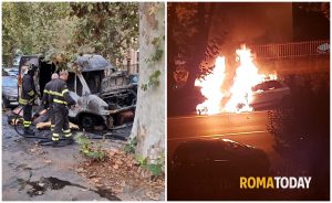C'è un piromane a Villa Gordiani che brucia cassonetti e auto. I residenti: "Pronti alle ronde"