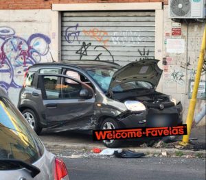 Paura tra Tufello e Montesacro: prima l'inseguimento, poi abbatte un palo della luce