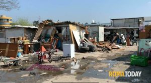 Via Salviati, rissa nella baraccopoli: sei denunciati. "Situazione fuori controllo"