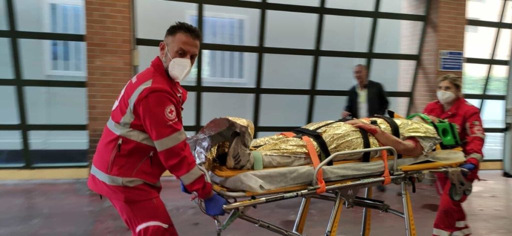 Una maxi emergenza al San Camillo