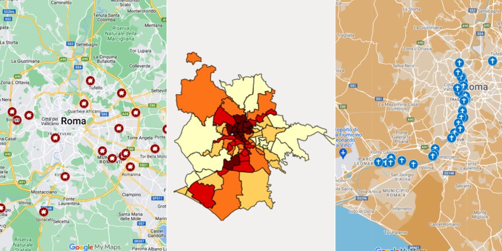 Chi comanda a Roma, dove si guadagna di più, dove si spaccia. Tutte le mappe di Dossier