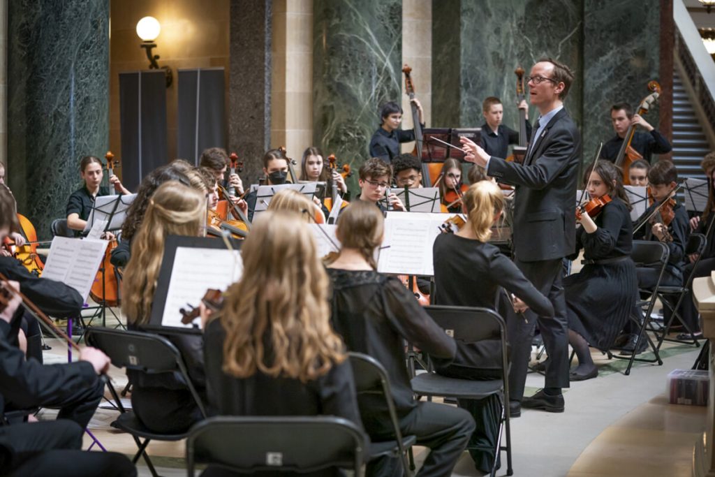 Wauwatosa High School Orchestra in concerto a Roma