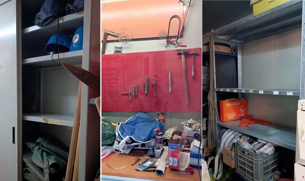 Vandali assaltano la sede dei volontari della protezione civile a Settebagni