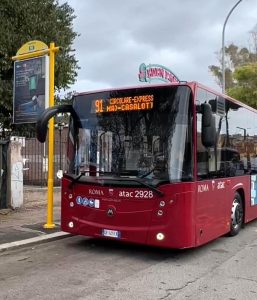 Inaugurata la linea 91 express: abbatte i tempi per raggiungere la metro A