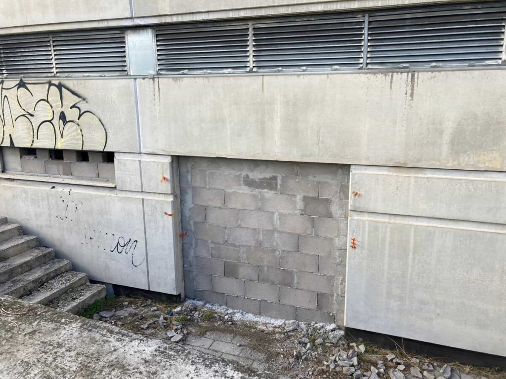 Colli Aniene, murata la casa degli orrori