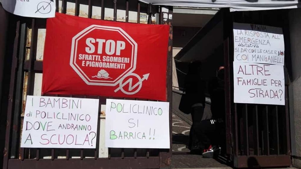 Occupazione viale del Policlinico, in arrivo la svolta. Gli occupanti avranno una casa