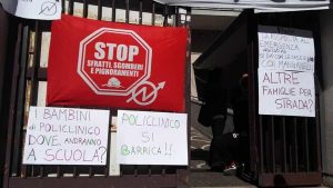 Occupazione viale del Policlinico, in arrivo la svolta. Gli occupanti avranno una casa