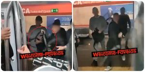 Lite in metro dopo il borseggio: cintate ai passeggeri per guadagnarsi la fuga