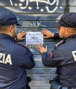 Tor Pignattara, chiuso per 15 giorni bar frequentato da pregiudicati