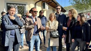 Valle Muricana, finalmente il polifunzionale è realtà. Il taglio del nastro con Veloccia e Torquati