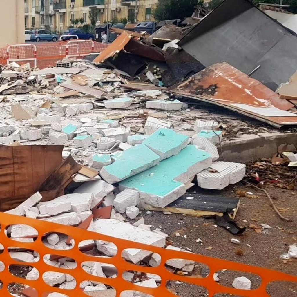 IV municipio, non sono state rimosse le macerie dei chioschi abbattuti