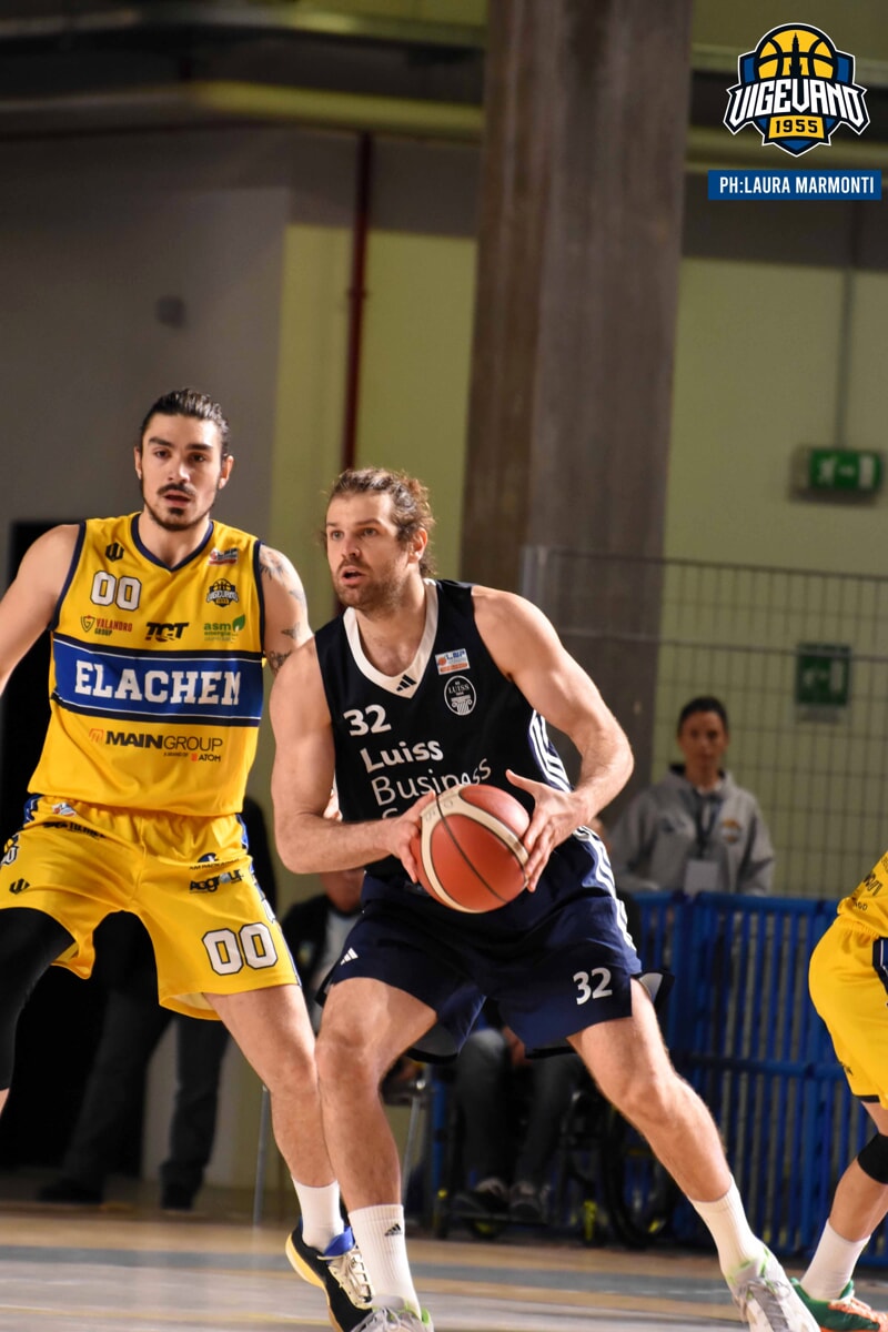 Serie A2: Una grande Luiss Roma batte Vigevano