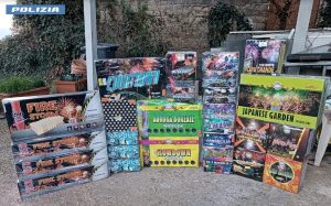 Rambo, Diabolik e Cobra: maxi sequestro di 130 chilogrammi di 'botti' illegali