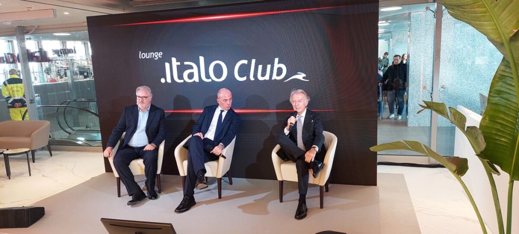 Presentato a Roma il nuovo lounge di Italo alla stazione Termini