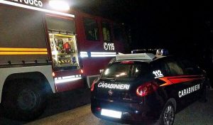 Alba di fuoco a Primavalle. In fiamme sei cassonetti
