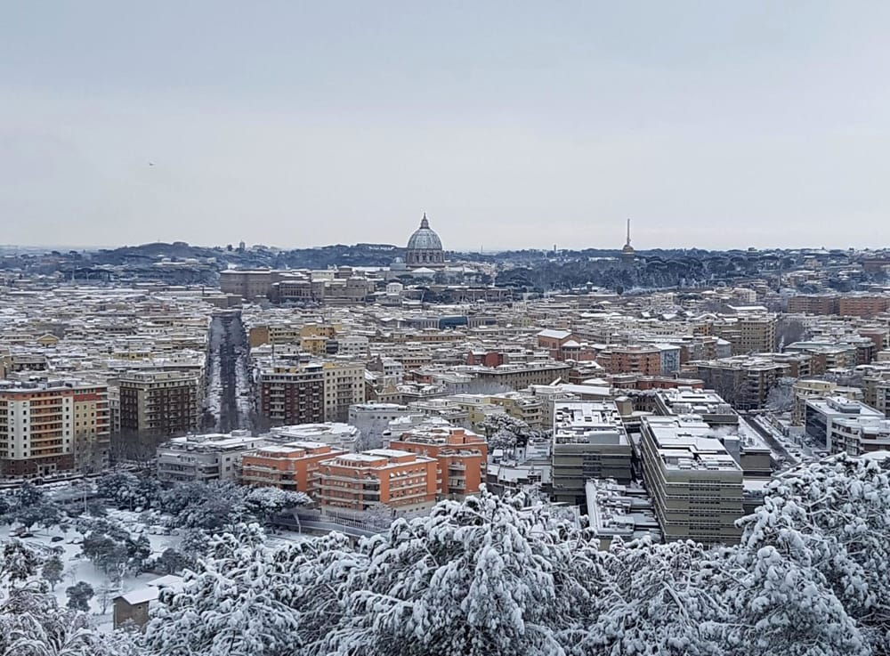 Neve e ghiaccio: Roma si prepara, il piano della protezione civile e l'ordinanza di Gualtieri