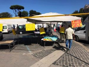 Bolkestein, gli ambulanti scendono in piazza a Roma contro il nuovo bando del Campidoglio