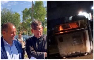 Don Coluccia minacciato a Tor Bella Monaca: "Infame". E in strada i cassonetti vengono bruciati