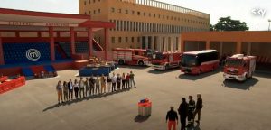Masterchef, gli aspiranti chef hanno cucinato per 100 Vigili del Fuoco di Roma