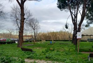 San Basilio, dopo 5 mesi di lavori il parco Aldo Bozzi non è cambiato
