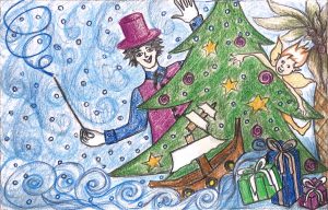 Il mago prospero e la tempesta di Natale