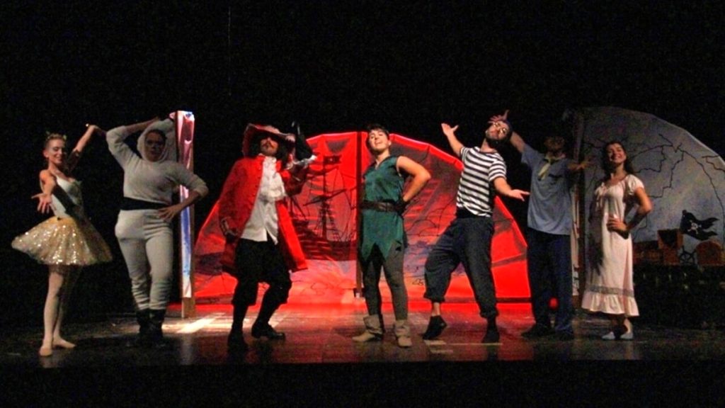 Spettacolo teatrale per bambini "Peter Pan" al Teatro Tirso
