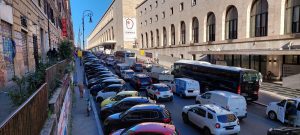 Sono stato al cantiere di piazza dei Cinquecento: ecco cosa ho visto