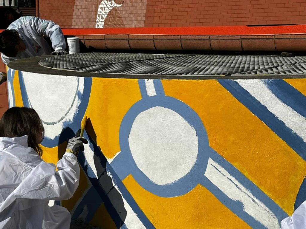 Vernice "mangia smog" non solo nei murales: il comune la userà per tutte le manutenzioni