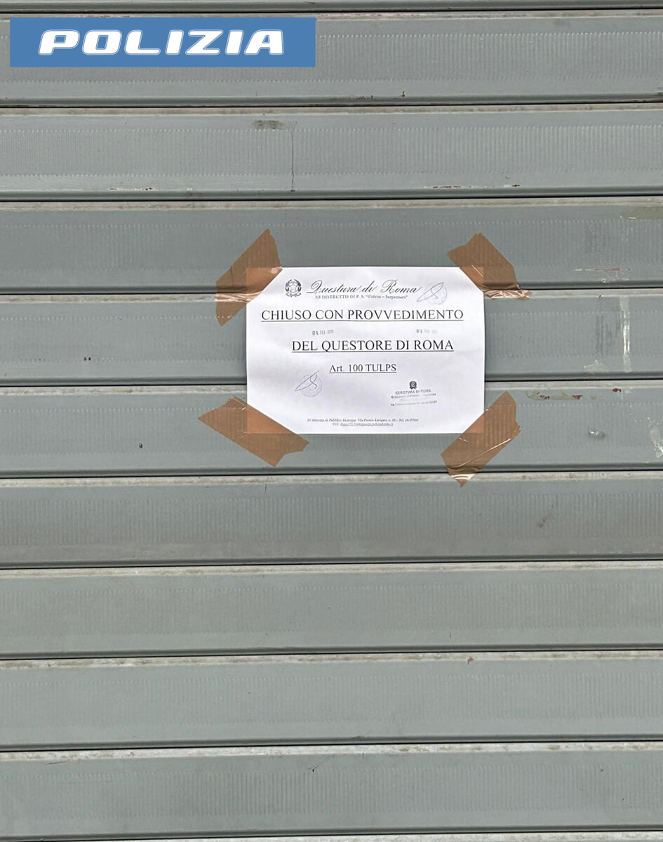 Caffè e cocaina: questore chiude per dieci giorni il bar dello spaccio