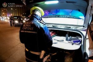 Ventidue patenti ritirate a Roma nel fine settimana