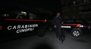 Mezzo chilo di hashish in casa, il blitz con il cane antidroga nell'appartamento di un 21enne