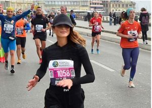 Francesca Battista è la testimonial di Maratoneta SuperNews alla Maratona di Roma