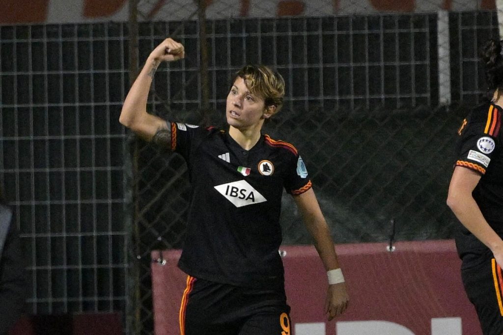 Roma Femminile-Sassuolo 3-0: Giacinti show, con una tripletta firma la vittoria al Tre Fontane