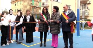 Rocca Cencia, dopo tre anni di attesa inaugurato il nuovo campo polifunzionale