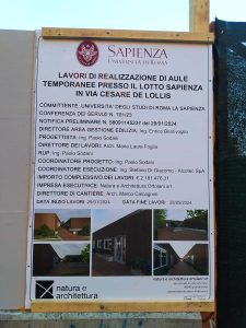 Sapienza costruisce nuove aule nell'area vincolata. Il municipio storce il naso: "Ma non potevamo impedirlo"