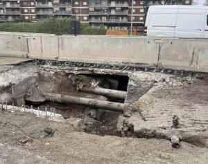 Via Tiburtina, la fine dei lavori slitta almeno di un altro mese