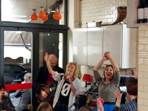 Michela Andreozzi, Ludovica Di Donato e Giulia Ananìa per "Boni come er pane" dar Ciriola