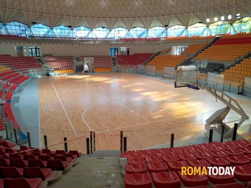 La Virtus Roma torna a giocare al Palazzetto dello Sport di Viale Tiziano
