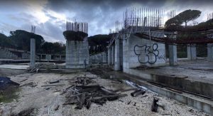 L’ecomostro nel parco di Colli d’Oro verso la demolizione. Addio alla mai nata Casa Lazio