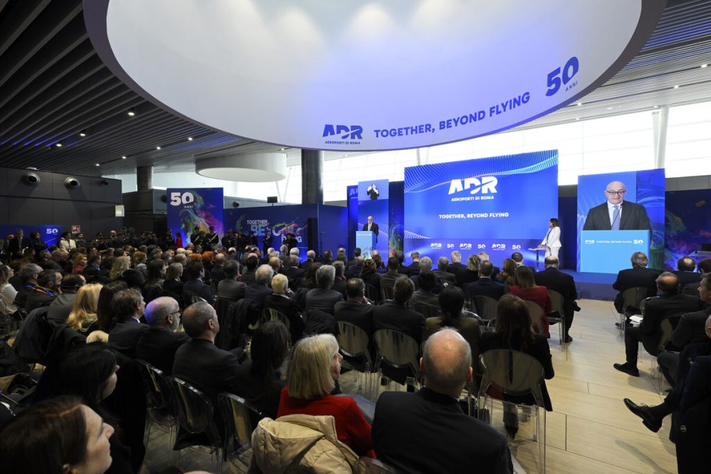 Aeroporti di Roma compie 50 anni e celebra i successi di Fiumicino e Ciampino