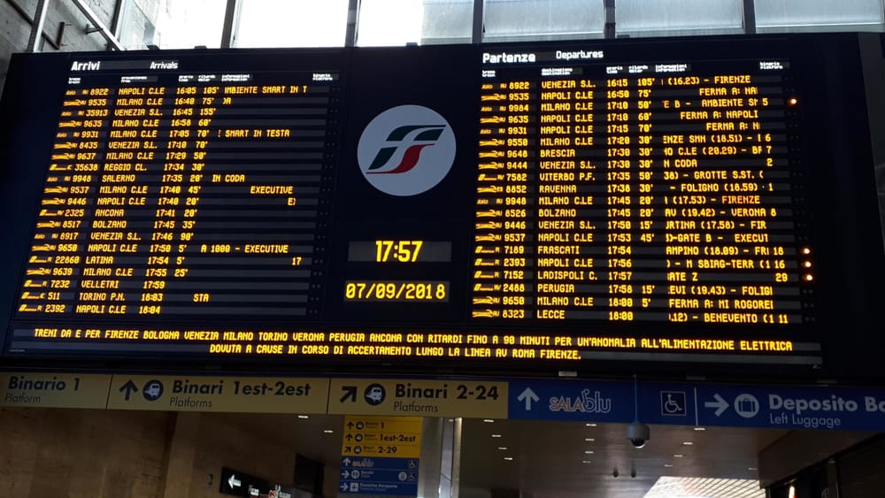 Da Roma a Pescara in due ore di treno: sbloccati i fondi per il collegamento ferroviario