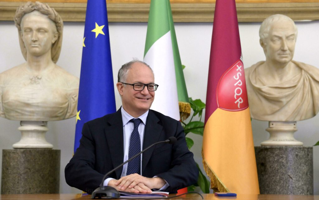 Gualtieri a Bruxelles: "Roma location perfetta per sede dell'antiriciclaggio"
