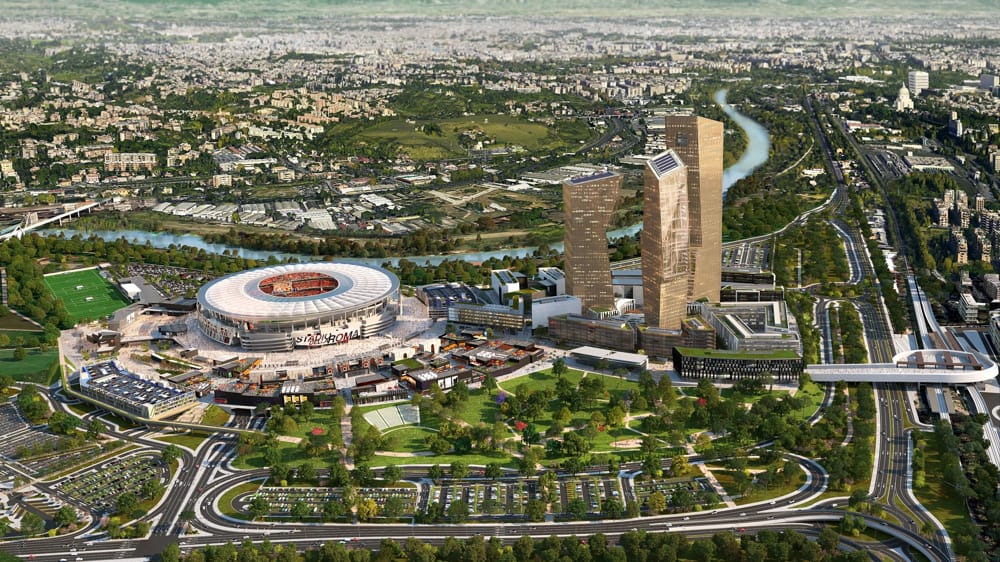 "Le aree dello stadio non sono del Comune". Presentato un esposto contro il nuovo stadio della Roma a Pietralata