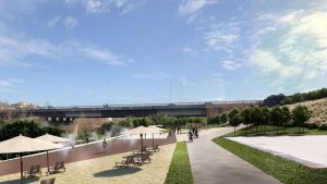 Tiberis: la spiaggia sul Tevere diventa un “parco d’affaccio permanente”