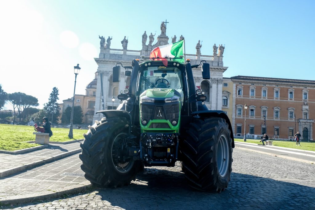 I trattori tornano in centro a Roma, oggi il sit-in alla Bocca della Verità